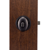 Copper Creek Egg Knob Privacy Function, Black EK2030BC